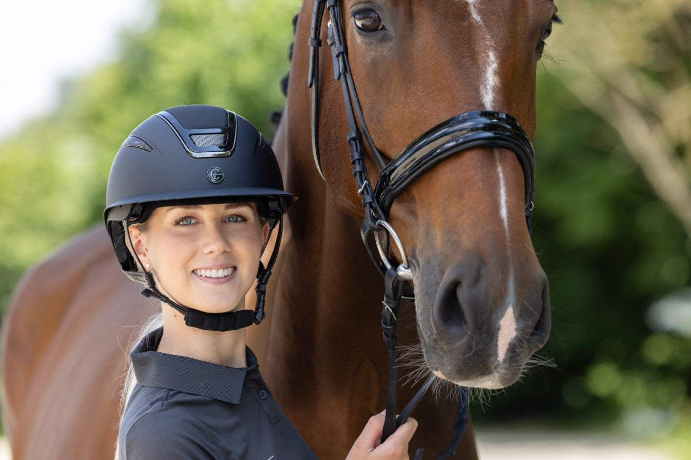 Casque d'équitation Elite Polo