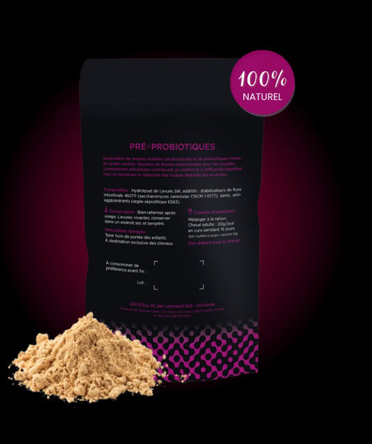 Pré + pro biotiques stress et santé digestive