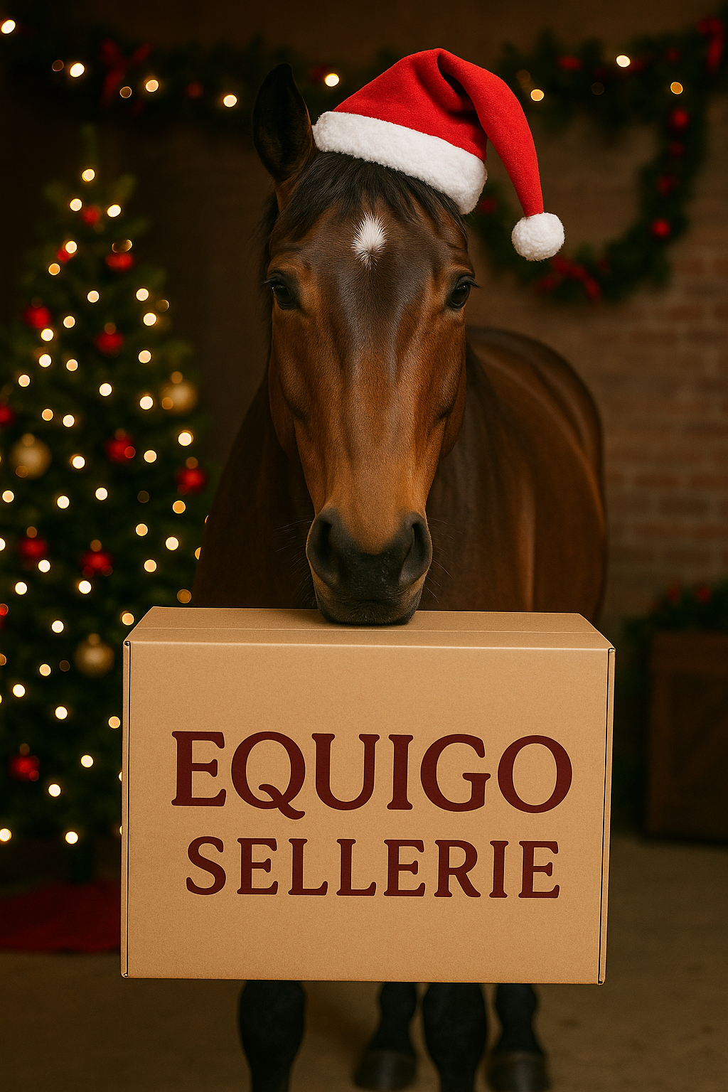 🎄Calendrier de l’Avent Équestre Personnalisable 24 cases