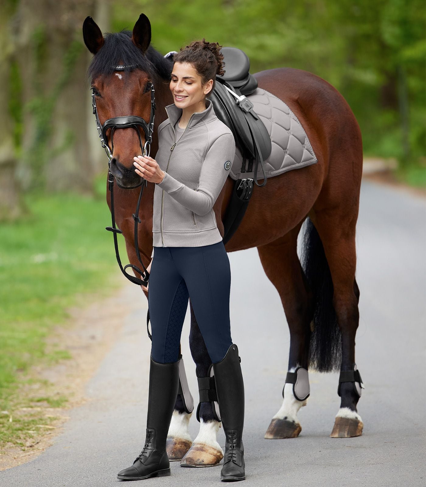 Pantalon d’équitation Micro Sport High Waist