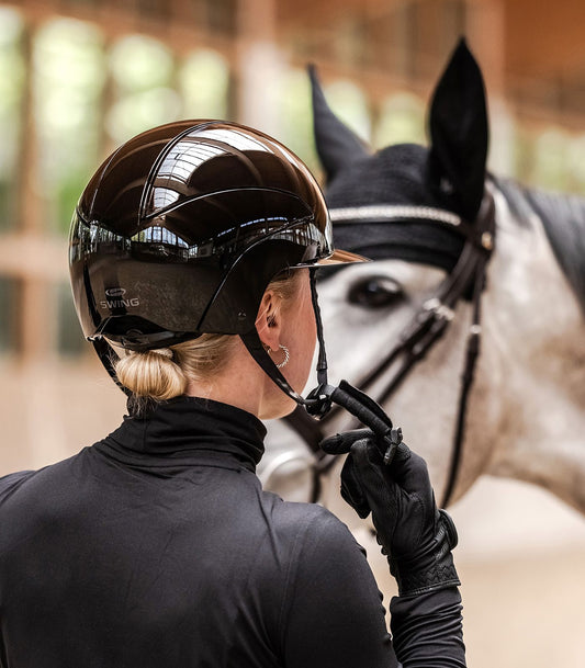 Casque d’équitation SWING H24 glossy
