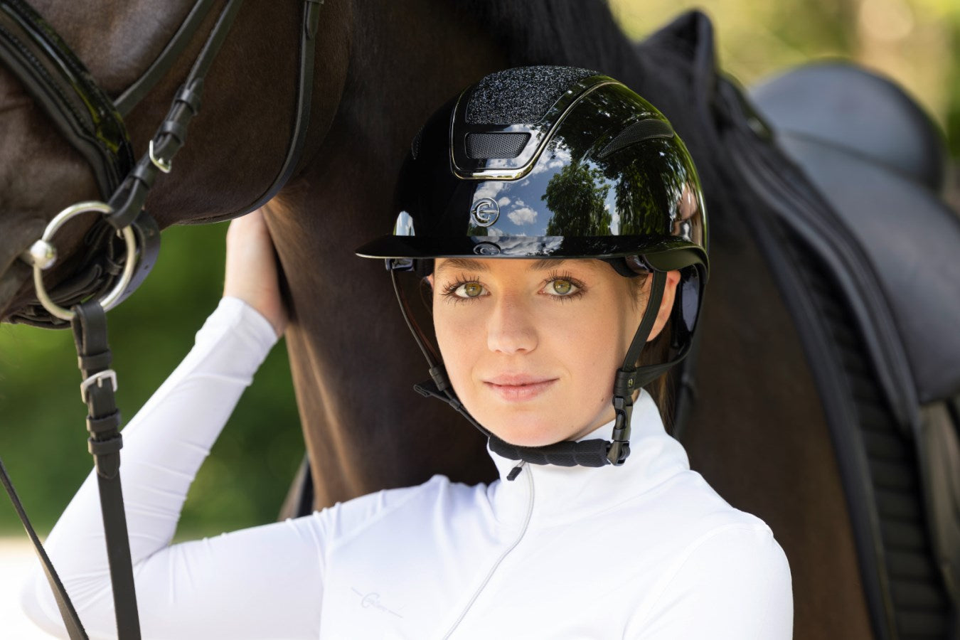 Casque d'équitation Elite Polo
