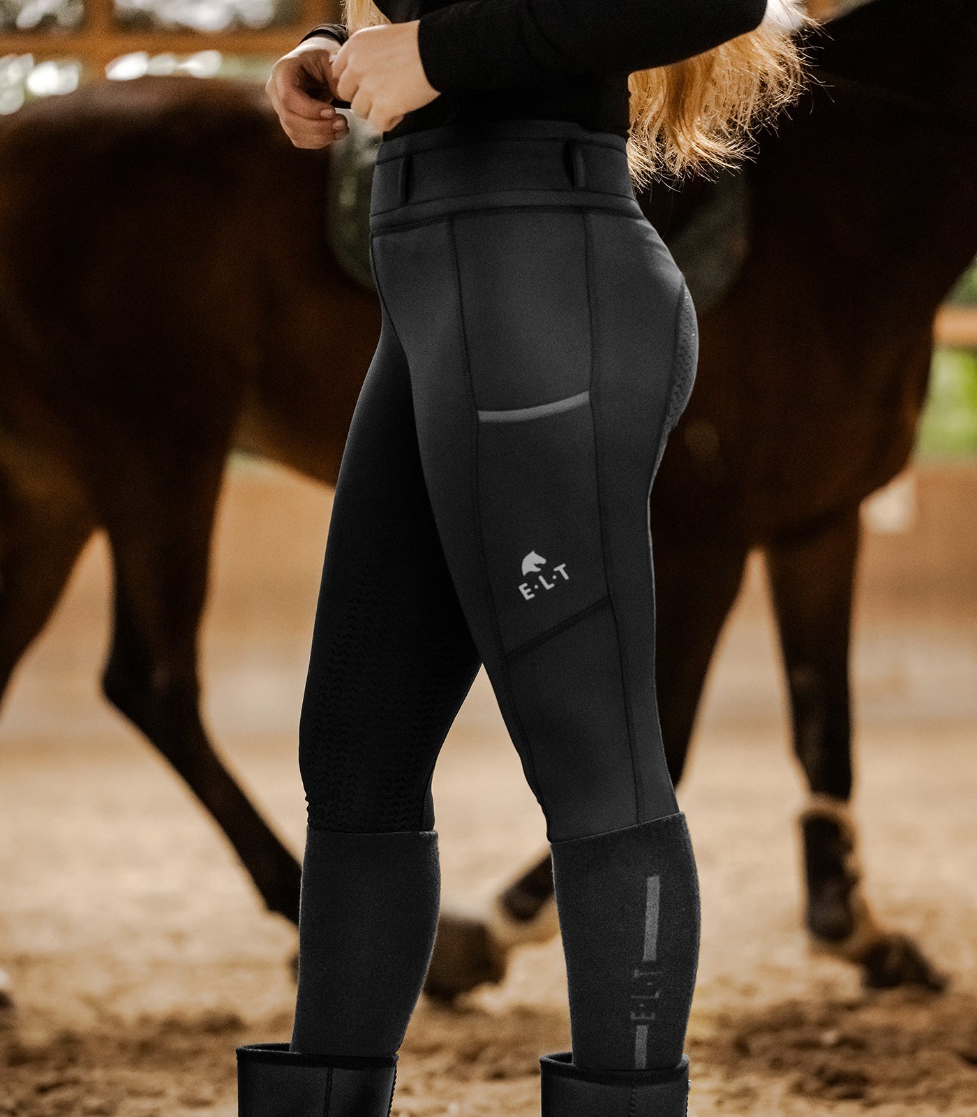 Legging d’équitation thermique Ella