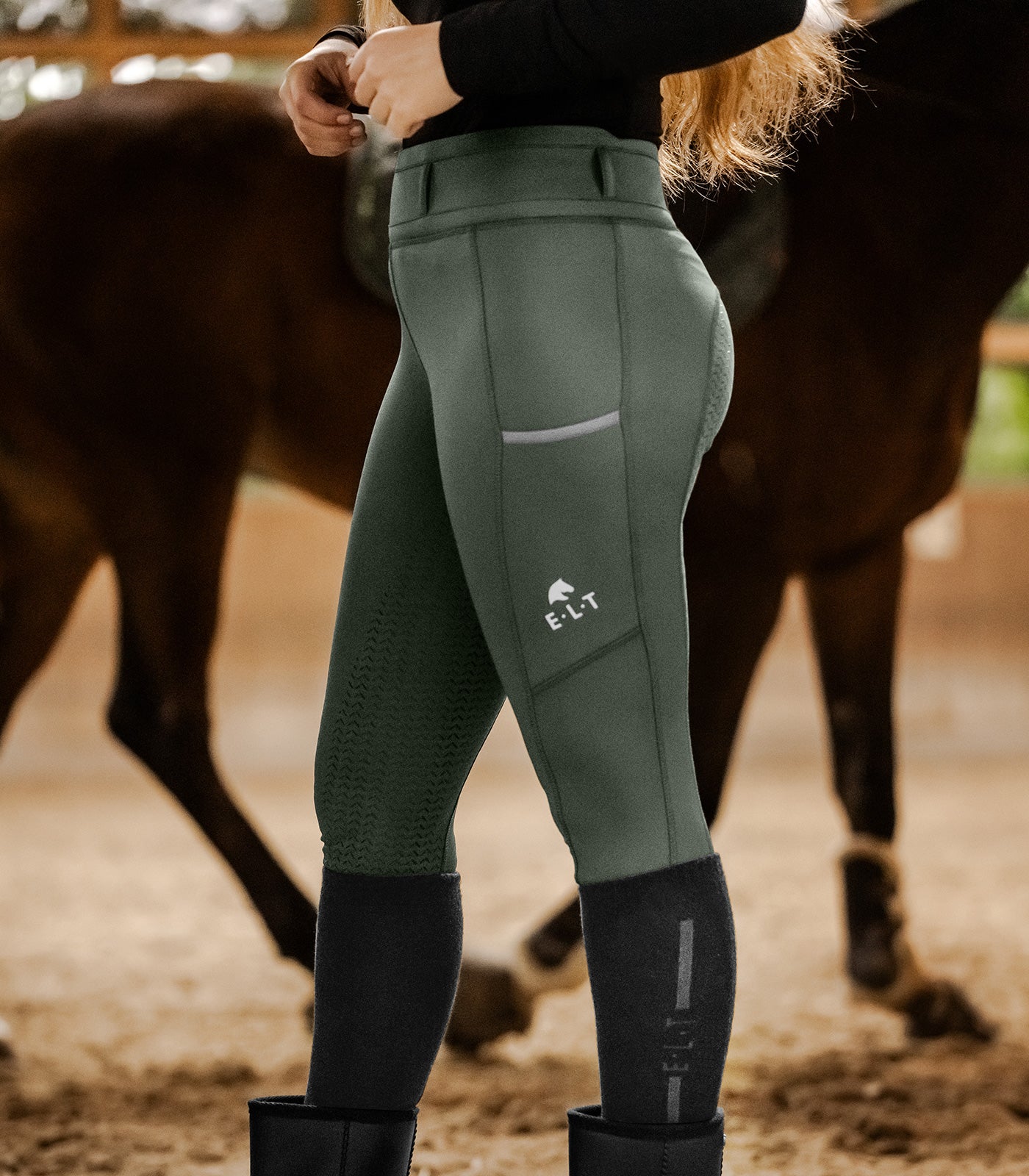 Legging d’équitation thermique Ella