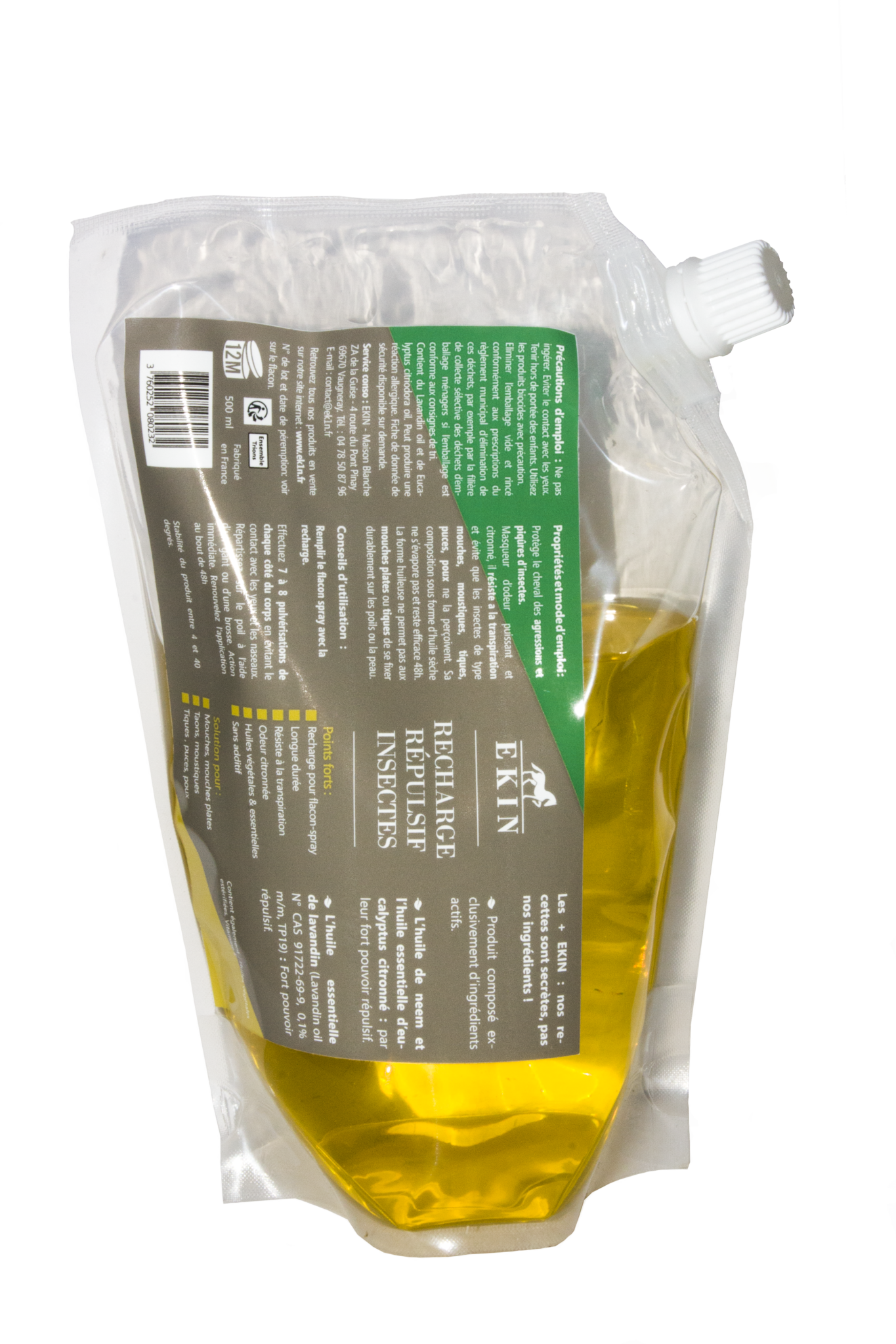 Recharge pour EKIN Spray répulsif Insectes