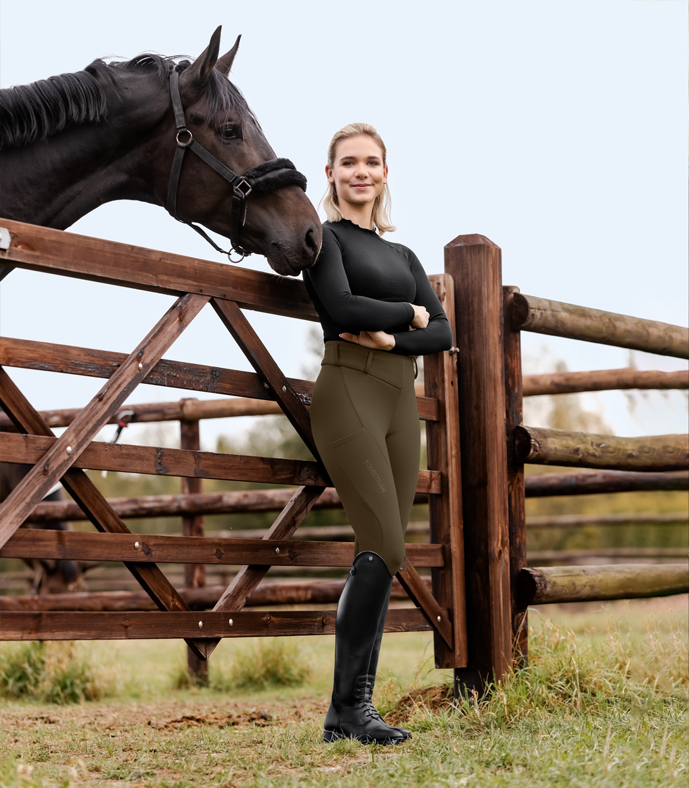 Legging d’équitation thermique Rena
