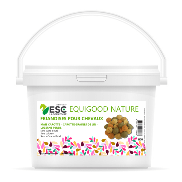 Bonbon EQUIGOOD NATURE – Friandises cheval sans sucres et naturelles